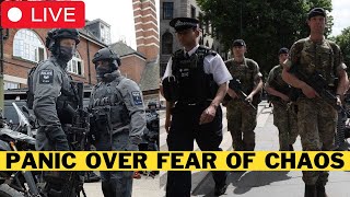 🚨 LIVE British Soldiers Deployed To London In Fear Of Chaos [upl. by Audri]