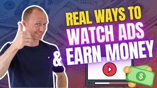 6 REAL Ways to Watch Ads and Earn Money LEGIT and 100 Free [upl. by Haff]