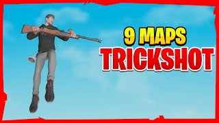 🎯🌠 best 9 trickshot maps in fortnite codes 2023  trickshot map code fortnite 🎯🌠 [upl. by Lochner557]