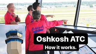 Oshkosh Air Traffic Control  How it works Behind the Scenes with alohabob9 [upl. by Blessington156]