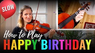 How To Play Happy Birthday To You  Easy Piano Tutorial  Notes [upl. by Templa]