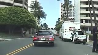 Hawaii streets in 2000  p2 Honolulu to North Shore etc [upl. by Eduino]