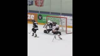 Murphy Irvine channels his inner Spiderman to stop this one spideysense hockey save sports [upl. by Nais]