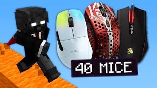 Minecraft Bedwars with a 3500 Mouse Collection [upl. by Ribal644]