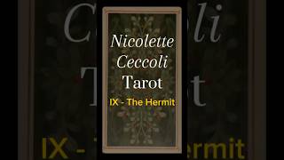 Nicolette Ceccoli Tarot IX  The Hermit guidance tarotcards tarotreading help [upl. by Lear]