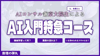 【機械学習】現代的AIの世界を特急で駆け抜けるAIとは・プロジェクトの進め方・重要スキル【対話型】 [upl. by Lokin]