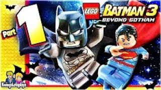 LEGO BATMAN THREE Walkthrough Space Station InfestationLego Batman 3Beyond Gotham Part 1 [upl. by Tomkiel]