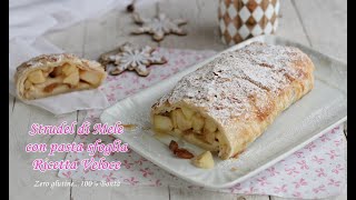 Strudel di mele con pasta sfoglia Ricetta facile e veloce [upl. by Anierdna]