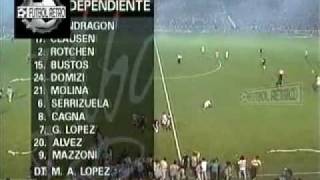 Independiente 2 vs Flamengo 0 Supercopa 1995 Final Ida FUTBOL RETRO TV [upl. by Knick]