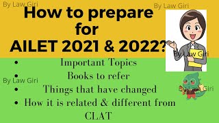 AILET Exam Preparation 2021 How to prepare for AILET 2023 Syllabus amp Books for AILET Preparation [upl. by Ellierim]