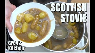 Scottish Sausage Stovie  Budget Meals [upl. by Tichonn]