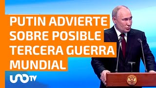 A un paso de la Tercera Guerra Mundial Putin lanza advertencia a Occidente [upl. by Phenice]