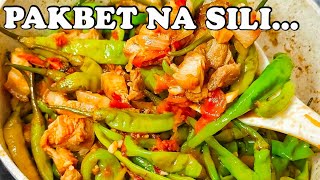 PINAKBET NA SILI RECIPE LUTONG ILOCANO [upl. by Mattheus166]