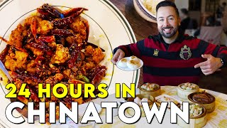 WHAT TO EAT IN CHINATOWN CHICAGO in 24 HOURS ft Best Dim Sum Peking Duck Hot Pot Food Tour 4K [upl. by Ynahpit]