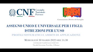 Assegno Unico e Universale per i figli Istruzioni per luso [upl. by Lenrad]