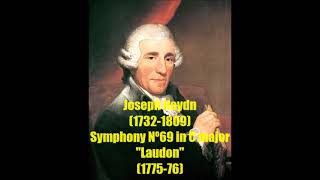 Joseph Haydn 17321809  Symphony Nº69 in C major quotLaudonquot 177576 Doráti [upl. by Disario200]