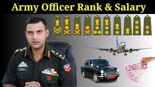 Real Salary of an Indian Army Officer  Army Officer Rank and Salary  Army Officer In Hand Salary [upl. by Alyag564]