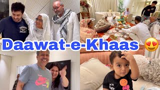 Daawatee Khaas  Bigg Boss Pe Papa Ka Reaction 🙈  Shoaib Ibrahim  vlog [upl. by Flavia]