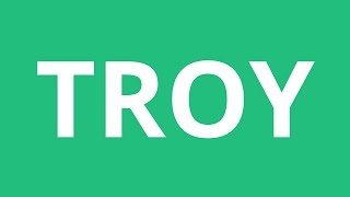 How To Pronounce Troy  Pronunciation Academy [upl. by Gean]