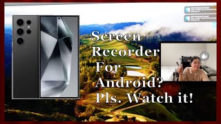 Lets Talk About Screen Recorder For Android [upl. by Anires264]