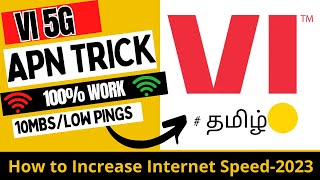 Boost Vi Net Speed With Vi 5g  Vodafoneidea APN Settings Tips  Quick Internet Tamil [upl. by Ardolino]