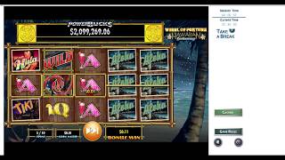 Play OLG  Wheel of Fortune Hawaiian Getaway Back to Back Bonuses [upl. by Hsoj]