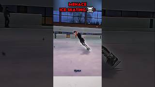 Normal ice skating vs Menace ice skating trollface edit troll [upl. by Oren]