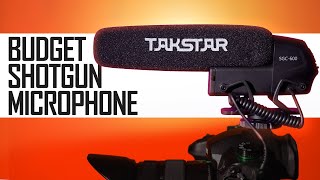 Takstar SGC600 Camera Shotgun Microphone Decent Sound on a Budget [upl. by Madriene]