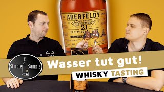 Aberfeldy 21 Jahre Pauillac Redwine Cask Whisky Tasting  Simple Sample [upl. by Kenway]