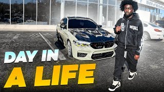 Day in a life in college with my stage 3 bmw 540I [upl. by Naenaj]