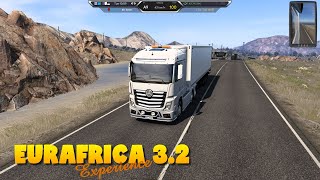 Eurafrica 32 route in ETS2 151 [upl. by Draillih]