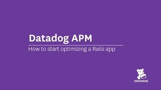 Setup Datadog APM in One Minute [upl. by Fendig]