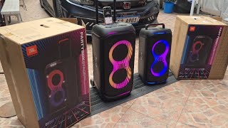 How to pair or connect JBL Partybox 320 and JBL partybox 120 wireless with sound test [upl. by Codee743]