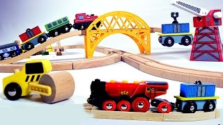 toy train videos for children  vlacky pro deti  vláčky [upl. by Leorsiy]