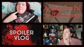 Pen Pal by JT Geissinger  Spoiler Reading Vlog [upl. by Jerrilyn]