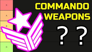 Killing Floor 2  RANKING ALL COMMANDO WEAPONS  Do You Agree With The List [upl. by Nathanil]