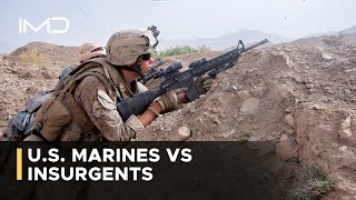 Real Battle Footage US Marines in Heavy Firefight in Afghanistan Old Video [upl. by Heeley]