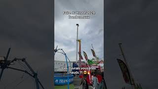 Foire du Havre 2024  Bombermaxx 🎢 Les Havrais vous êtes chauds  🔥 foire lehavre manege [upl. by Ikila]