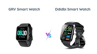 GRV Smart Watch vs Ddidbi Smart Watch Which is Better for iOS and Android [upl. by Erdreid]