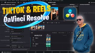 🔥 ¡HAZ VIDEOS VERTICALES en MINUTOS 💻📱 La MAGIA de DaVinci Resolve 19 [upl. by Wehrle274]