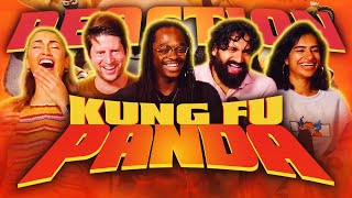 FIRST TIME REACTING  Kung Fu Panda  Group Reaction [upl. by Klug]