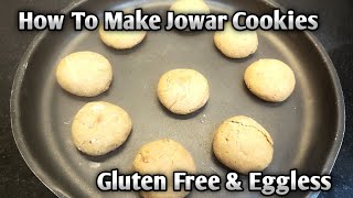 Jowar Cookies How To Make Jowar Cookies  Gluten Free amp Eggless  How to Make Millet Cookies [upl. by Assenev255]