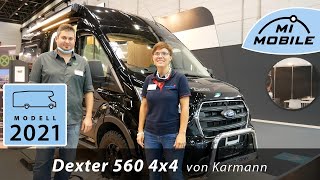 062 Karmann Dexter 560 4x4  neue Küche neues Bad  Modelljahr 2021  Allrad Wohnmobil offroad [upl. by Amirak715]