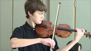 Vieuxtemps Concerto No 5 in A Minor by Nathan Meltzer [upl. by Starla893]