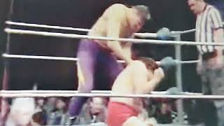 Killer Kowalski vs Louis Torres all star wrestling 1974 [upl. by Ankney]