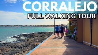 CORRALEJO  MAIN AREA AND BEACH  FULL WALKING TOUR  FUERTEVENTURA TRAVEL GUIDE [upl. by Alexandra639]