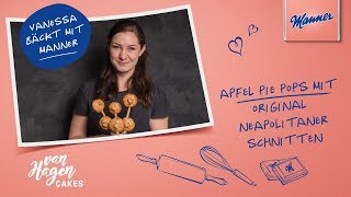 Apfel Pie Pops mit Original Neapolitaner Schnitten  Vanessa bäckt mit Manner [upl. by Paulsen]