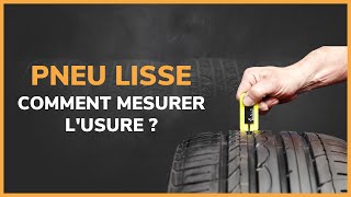 Pneu lisse  comment mesurer lusure des pneus [upl. by Ellord]