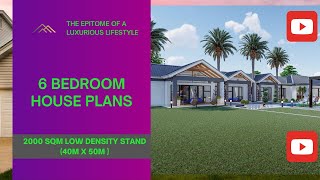 Luxury Single Storey Modern House Design Luxury 6 Bedroom design with 6 ensuites [upl. by Cello]