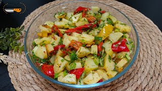 Salade de Pommes de Terre Aux herbes Fraîche Recette facile et rapide [upl. by Gussman]